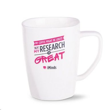 Šalica Edge, bijela 280ml