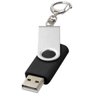 USB Stick, Granada, privjesak, 8GB  u kartonskoj kutiji, crni