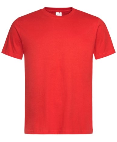 Majica, KR, Stedman Classic - T Organic, 145gr, scarlet red, XXL