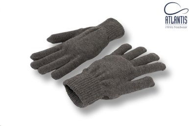 Rukavice pletene, Magic, unisex sive