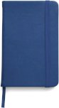 Rokovnik A5 s gumicom i linijama, 192 stranica, plavi