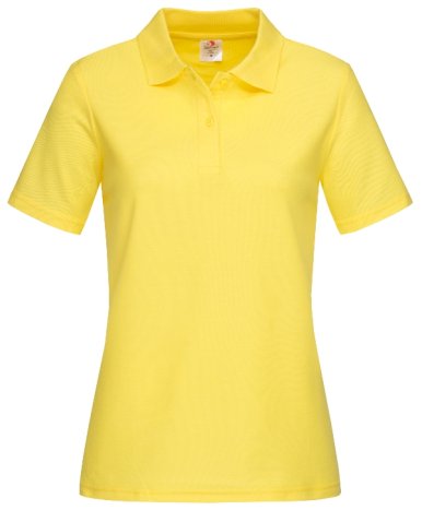 Majica, KR, Stedman Polo women, 170gr, yellow, XXL - IZ PROGRAMA
