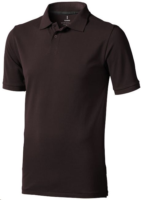 Majica ELEVATE,KR, Calgary Polo, pique, 100% pamuk, 200 gr, chocolate, XS, POKLON UZ NARUDŽBU - NIJE NA PRODAJU!