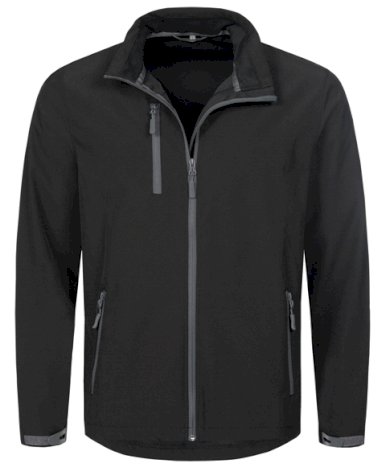 Jakna od soft shella, muška crna, S, POKLON UZ NARUDŽBU - NIJE NA PRODAJU!