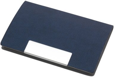 Etui za posjetnice, Atlas, plavi, POKLON UZ NARUDŽBU - NIJE NA PRODAJU!