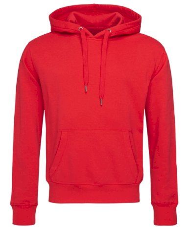 Pulover, DR, Active Sweat Hoody, 270gr, crimson red, L