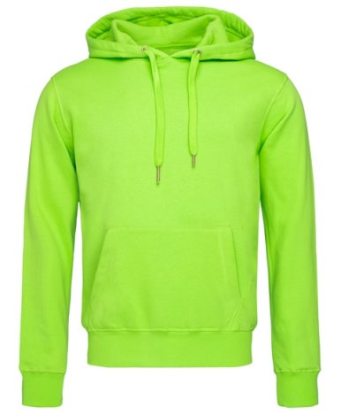 Pulover, DR, Active Sweat Hoody, 270gr, kiwi, XXL