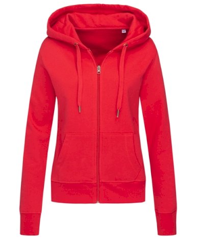 Pulover, DR, Active Sweatjacket Women, 270gr, crimson red, XL