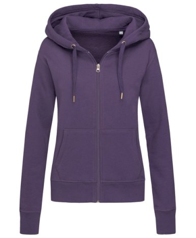 Pulover, DR, Active Sweatjacket Women, 270gr, deep berry, L