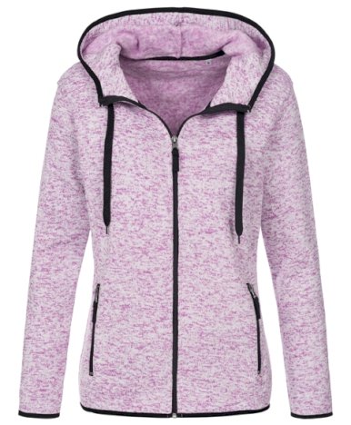 Jakna, Stedman, ženska, Active flis, 270gr, purple melange, M