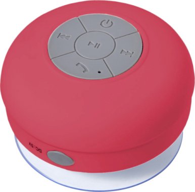 Zvučnik, bluetooth, vodootporan, crveni