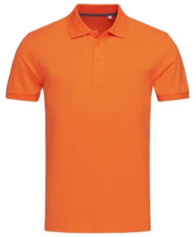Majica, KR, Stedman, LUX POLO, 180gr, pumpkin, L