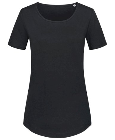 Majica, KR, Crew Neck, Organic Slub, 130gr, ženska, black opal, M POKLON UZ NARUDŽBU - NIJE NA PRODAJU!