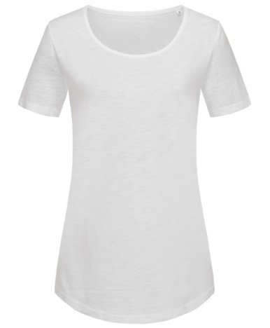 Majica, KR, Crew Neck, Organic Slub, 130gr, ženska, white, L POKLON UZ NARUDŽBU - NIJE NA PRODAJU!