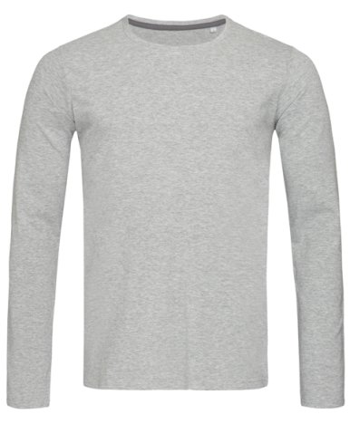 Majica, DR, CLIVE, muška, 170gr, grey heather, M