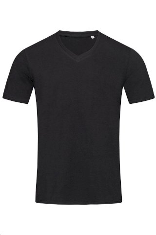 Majica, KR, Stedman Dean, deep V, 170gr, black, XXL