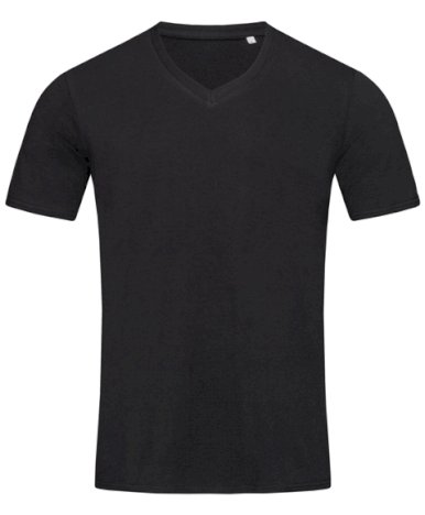 Majica, KR, Stedman Dean, deep V, 170gr, black, XXL
