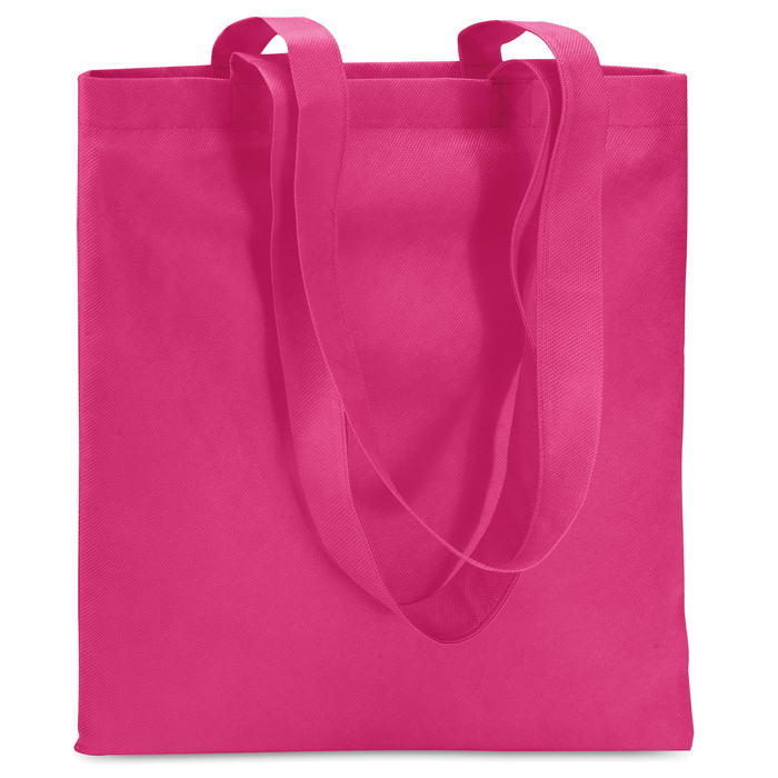 Torba za kupovinu, non-woven, duge ručke, roza
