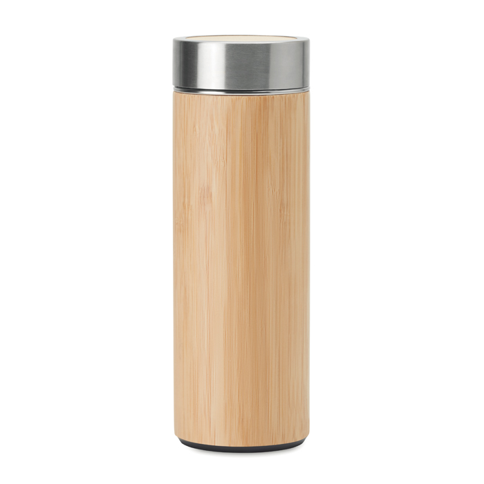 Termos boca, s cjedilom za čaj,400 ml, bamboo