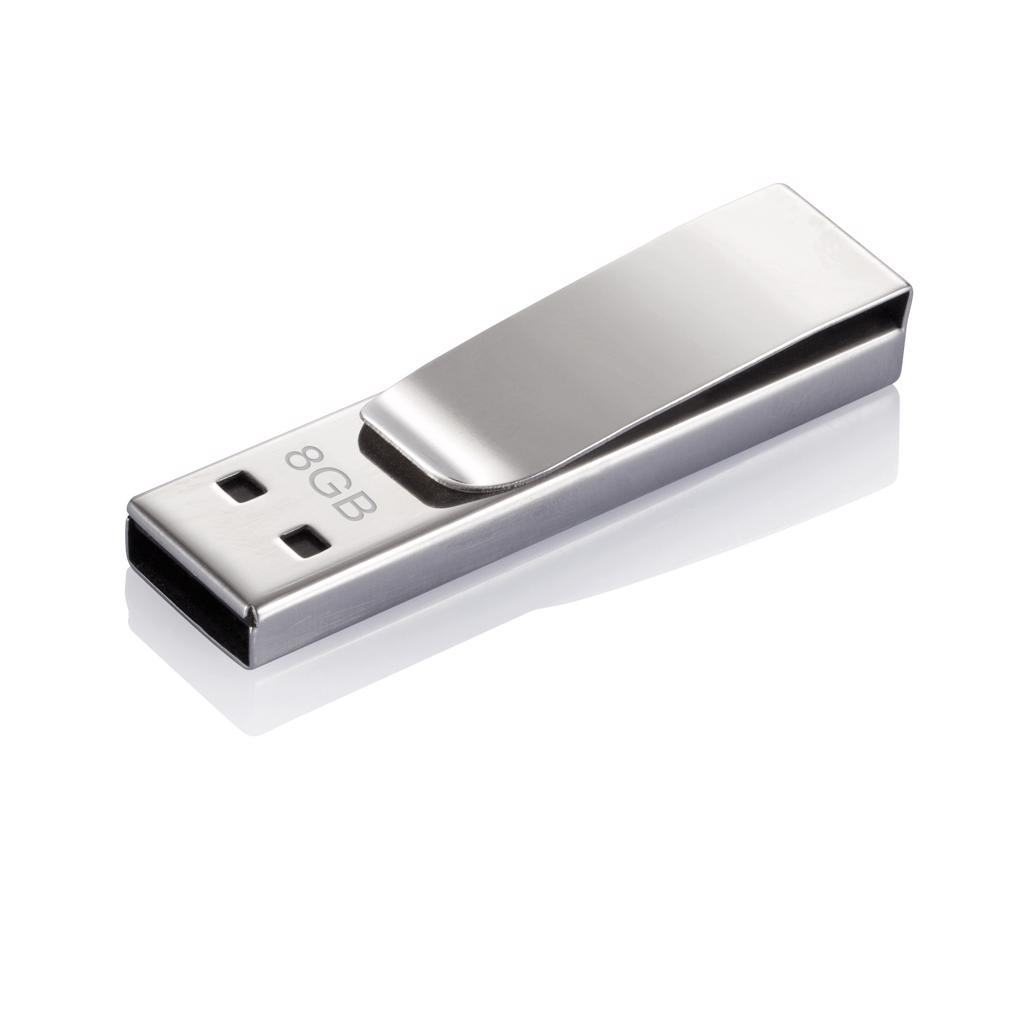 USB memory stick, 8 GB, srebrni