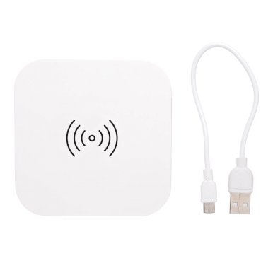 Punjač, bežični, 5W, bijeli