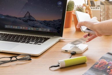 Punjač, bežični, 5W, bijeli