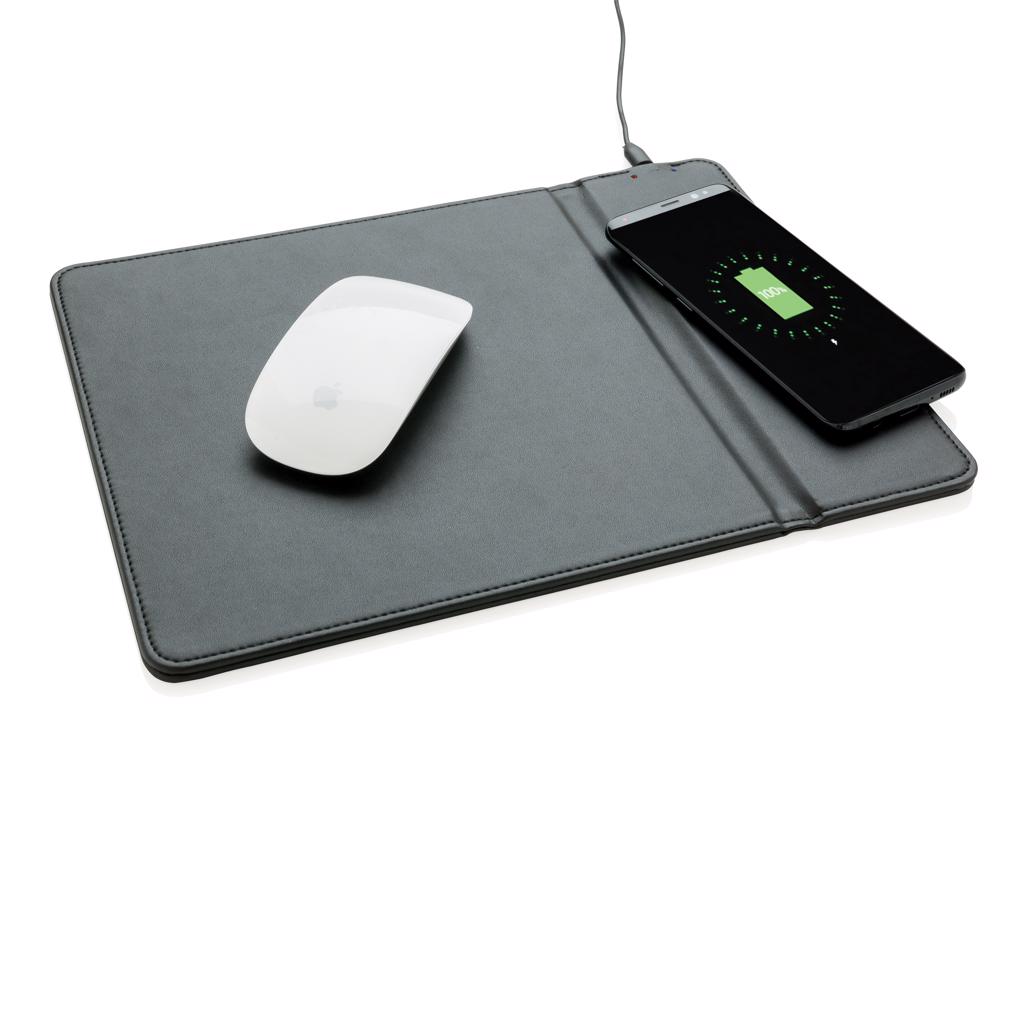 Podložak, za miša, sa bluetoothom punjačem 5 w, crni