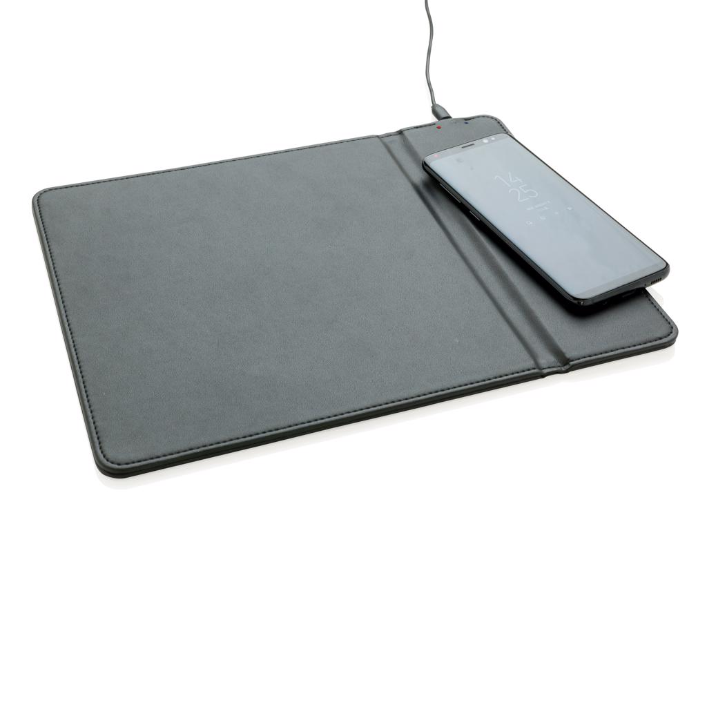 Podložak, za miša, sa bluetoothom punjačem 5 w, crni