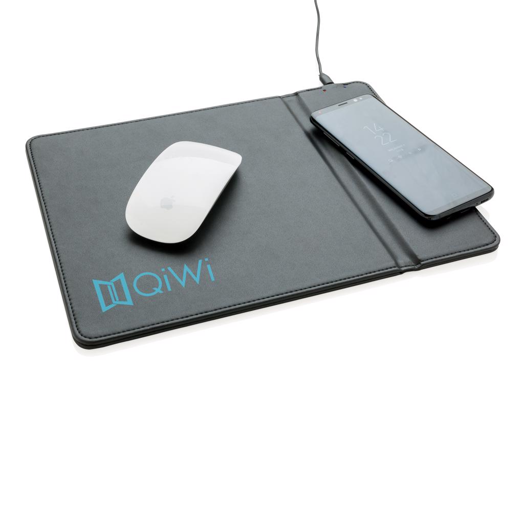 Podložak, za miša, sa bluetoothom punjačem 5 w, crni
