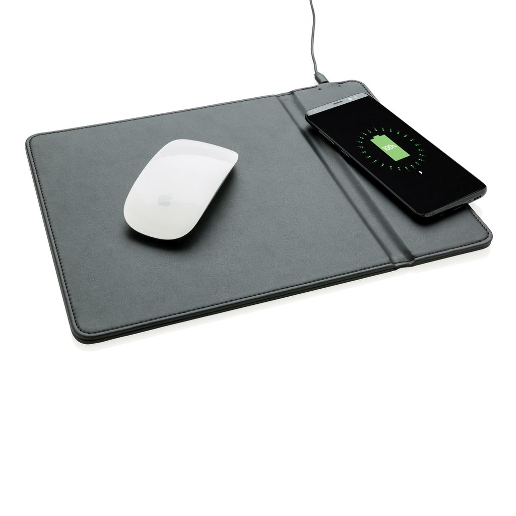 Podložak, za miša, sa bluetoothom punjačem 5 w, crni