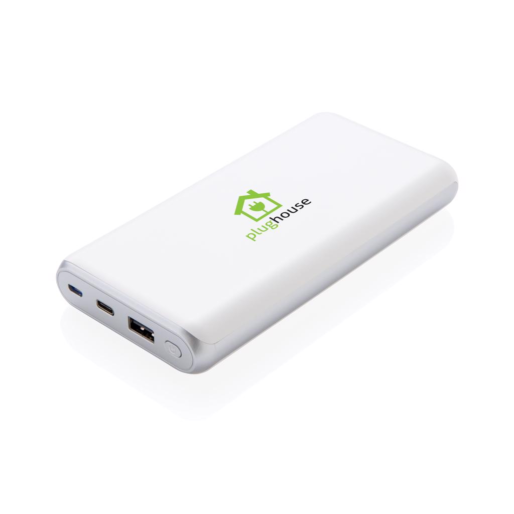 Powerbank 20 000 mAh, bijeli