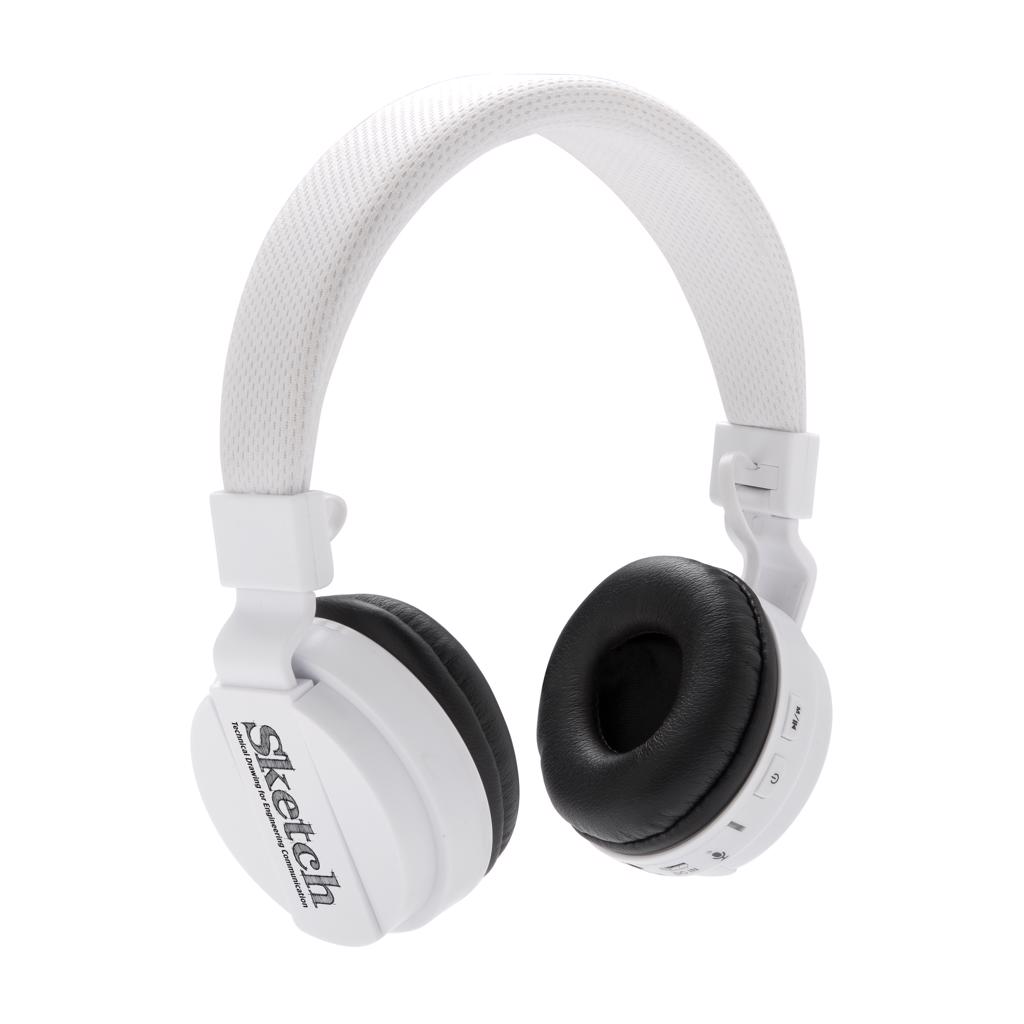 Slušalice bluetooth, bijele