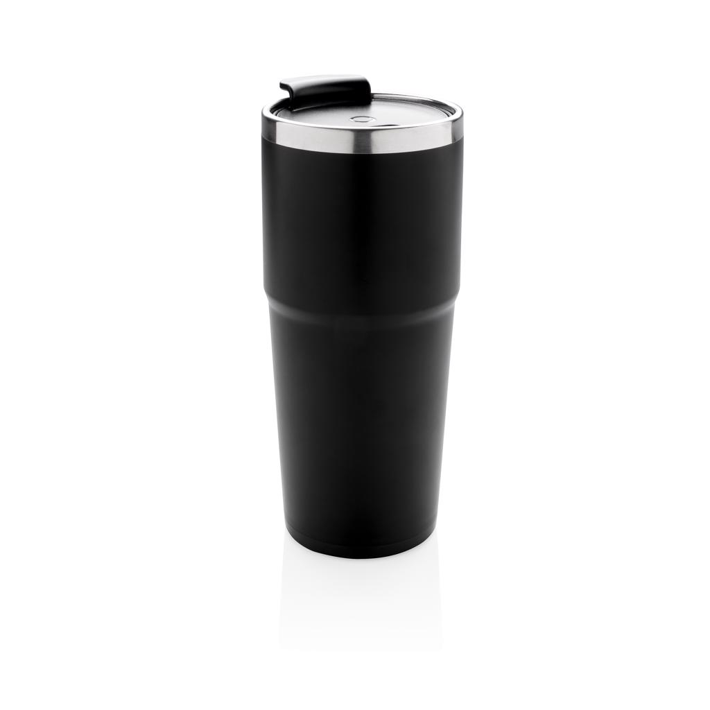 Termo šalica sa svijetlom, 480ml, crna