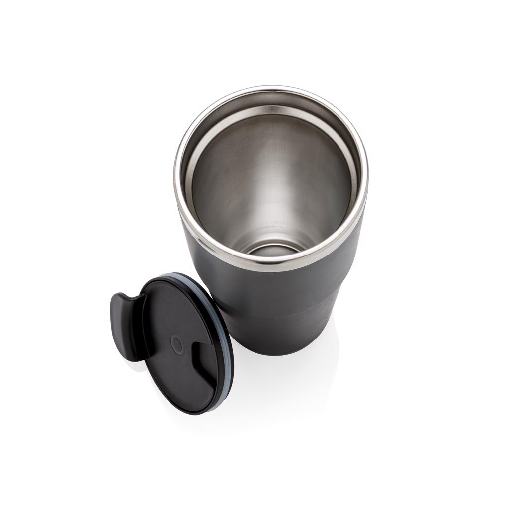 Termo šalica sa svijetlom, 480ml, crna