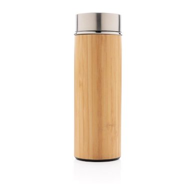 Termos boca, leak proof, bamboo, 320ml.