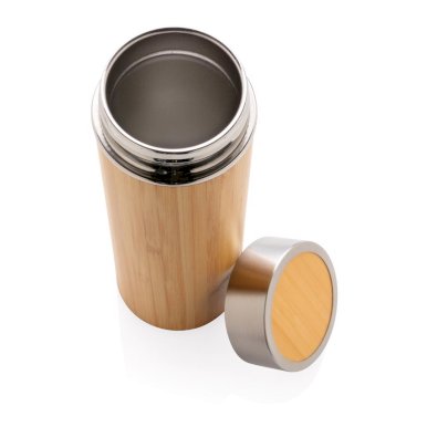Termos boca, leak proof, bamboo, 320ml.