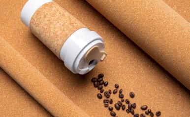 Šalica, eko, izrađena od PLA, 400 ml