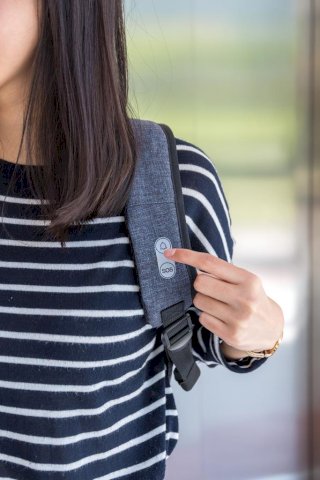 Ruksak Cathy, s alarmom, crni