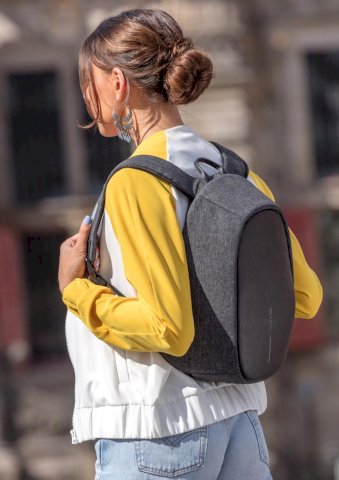 Ruksak Cathy, s alarmom, crni