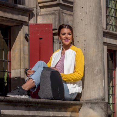 Ruksak Cathy, s alarmom, crni