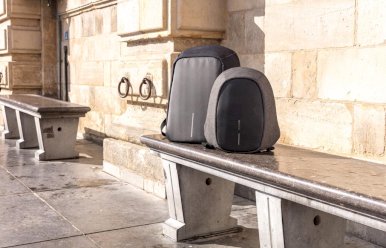 Ruksak Cathy, s alarmom, crni