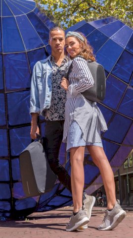 Ruksak Cathy, s alarmom, crni