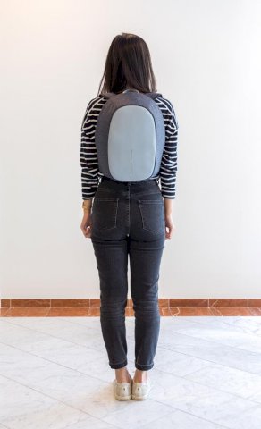 Ruksak Cathy, s alarmom, plavi