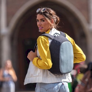 Ruksak Cathy, s alarmom, plavi