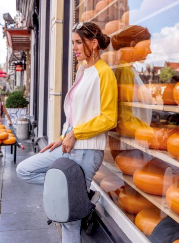 Ruksak Cathy, s alarmom, plavi