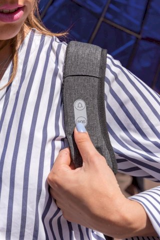 Ruksak Cathy, s alarmom, plavi