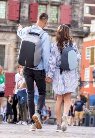 Ruksak Cathy, s alarmom, plavi