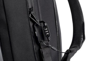 Ruksak Bobby Bizz, s pretincem za laptop , zaštita protiv krađe, crni