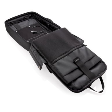 Ruksak Bobby Bizz, s pretincem za laptop , zaštita protiv krađe, crni