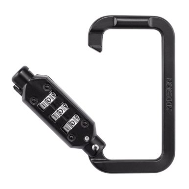 Ruksak Bobby Bizz, s pretincem za laptop , zaštita protiv krađe, crni